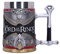 Nemesis Now Chope Aragorn sous licence officielle Le Seigneur des Anneaux Argenté 15,5 cm