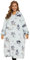 THREE POODLE Felpa Coperta Oversize Donna，Felpa Pile Giganti Coperta con Maniche e Cappuccio, Coperta pile con Maniche, Felpe di Pile Taglia Unica