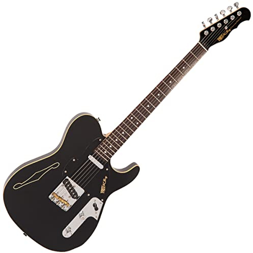Fret-King Country Squire Stealth - Gloss Black