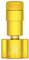 Holeshot Peaty's CO2 Inflator Kopf - Gold