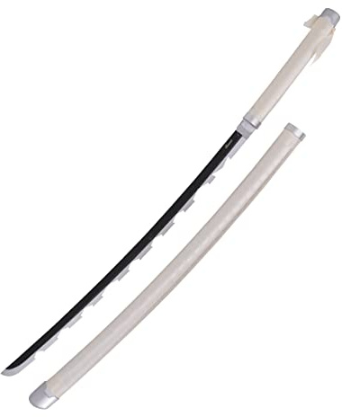AMONT – Nachbildung des Japanischen Katana aus Bambus – Inosuke Hashibira Modell aus Holz – Damon Slayer Serie – 105 cm