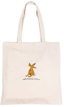 Nordicbuddies Sniff Wondering Moomin Tote Bag, Offwhite, One size
