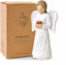 Zoyiancy Angel Figurines Guardian Angel Statue Gifts for Home Decor,Resin Angels Sculpture holding heart Ornament,Thanksgiving Christmas for Women Mom