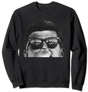 JFK John F Kennedy mit Sonnenbrille Sweatshirt
