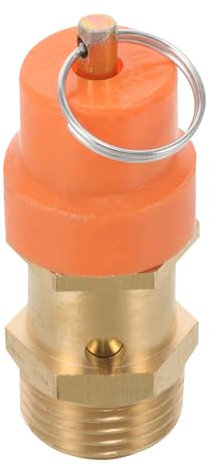SEWOART Safety Valve 1/2 Check Valve Air Compressor Pressure Air Tank Repair Valve 1/2 Inch Air Compressor Check Valve Air Tank Drain Valve Air Compressor Replacement Parts