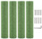 Kathson 4 piezas gato rascador reemplazo 15 yute natural reemplazo extensión rascador árbol para gatos árbol DIY artesanía recambio pole piezas de cáñamo cuerda arañazos escalada percha para gatitos
