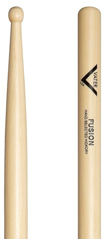 Vater - Fusion (Wood Tip) American Hickory Drumsticks - 3 pair pack - VS3PFW