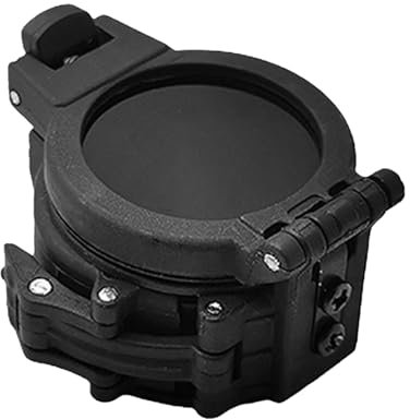 Flashlight Lens Cap | Flashlight Lens Protector | Flashlight Accessory Lens Cover, Versatile Flashlight Cover, Protective Flashlight Lens Shade, Lens Shield for Flashlights