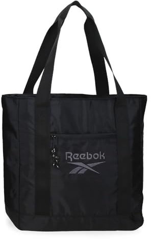 Reebok Dena Tasche Tote, Einheitsgröße, Schwarz, Talla única, Tragetasche