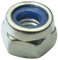 AERZETIX - C19241-100 x Sicherungsmuttern - Selbstsichernde Mutter - Sechskantmutter - M4 7mm H5mm - Verzinkter Stahl