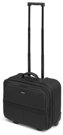 DICOTA D31441 Multi Roller Scale Carrying Case for Notebook Upto 15.6-Inch - Black