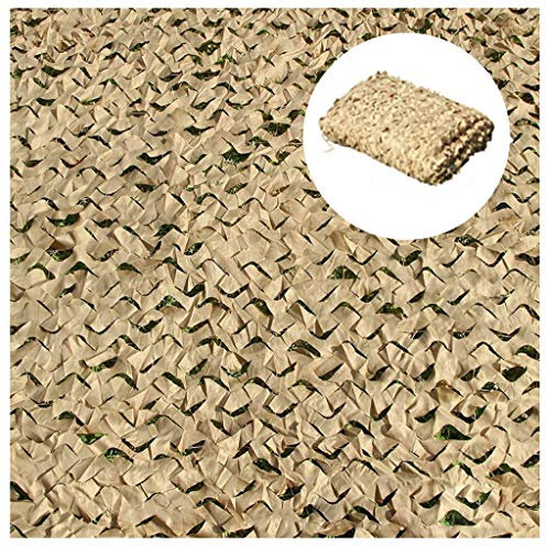 ZHhome Filet De Camouflage for Terrasse, Auvents De Jardin Beiges Beiges, Renforcés dans La Caravane Militaire Fendt for Serre, Tentes Résistantes Au Feu Pergola 2x3m 4m 8m (Size : 4x6m)