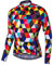 Weimostar Radtrikot Langarm Herren Mountainbike Trikot Zip Shirts Rennrad Bekleidung Outdoor Sport Racing MTB Tops für Herren Bouse Herbst Herbst Atmungsaktiv Schnelltrocknend Bunt Größe L