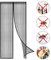 Coedou Zanzariera Magnetica per Porte, Zanzariera Magnetica Impedendo agli Insetti di Entrare (Nero(Nuovo Stile), 80 x 240 cm)