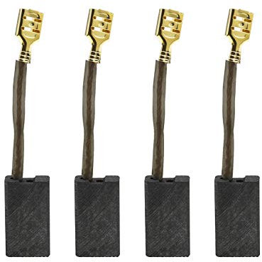 The Lord of the Tools Lot de 2 paires de brosses en carbone 6,2 x 12,4 x 22 mm compatibles avec Titan Magnésium Ttb2785sds Ttb278sds Ttb279sds Broyeur électrique pour marteau perceuse électrique