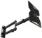Drall TV Support Mural - Support TV inclinable et pivotant - Extensible jusqu'à 60 cm - pour 13-50 Pouces Plat & Curved Monitor jusqu'à 40 kg - VESA 75 100 200x100 200 Modèle : WHB-04