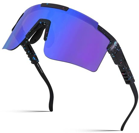 FEISEDY Sport Sonnenbrille Herren Fahrradbrille für Damen Sportbrille UV400 Schutz Radsportbrillen für Outdooraktivitäten B2837