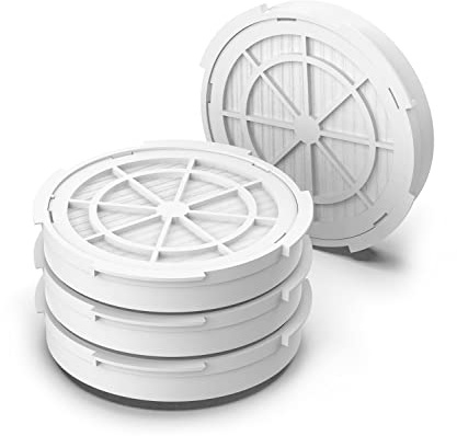 ROSEKM 1-Year Pack Air Purifier Replacement Filter for AP001R, True HEPA Filter, 4 Pack