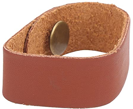 Gancio per Cravatta da Collo per Chitarra, Bottone per Tracolla per Chitarra Acustica Bottone per Tracolla per Chitarra Acustica per Basso (Marrone)