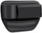 MEMOFYND Organizador de asiento de coche, color negro, 1 unidad, CADDY, PU, forma de L, práctico