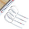 Nuqin Self Adhesive Measuring Tape with A Clear Precise Scale 4Pcs Carbon Steel Self Adhesive Tape Measure in Three Types for Workbenches Countertops Saw Benches Desks Counters Bars Walls