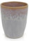 Mea-Living STONEWARE Becher polarweiß, handgemachtes Steingut, 280 ml, wunderschönes handmade Geschirr