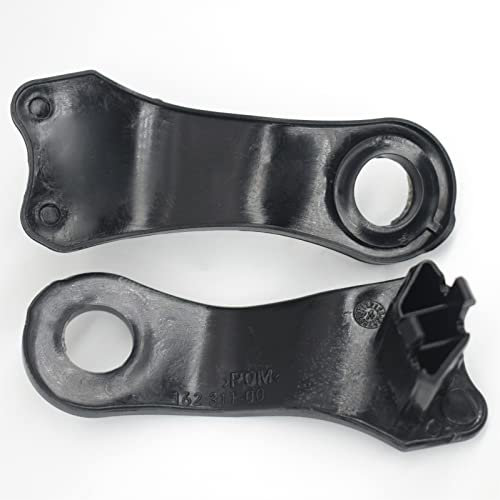 Lskjzzn Halogen-Scheinwerferhalterung vorne Links und rechts passend for BMW 5er E60 E61 2003–2010 Halterungen Scheinwerfer 63126949633 63126949634