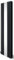 Radiatore a pannello ovale con specchio, 1800 mm x 500 mm e valvole cromate TRV, doppia colonna verticale, in acciaio al carbonio, montaggio a parete, per cucina, soggiorno, kit di fissaggio e staffe