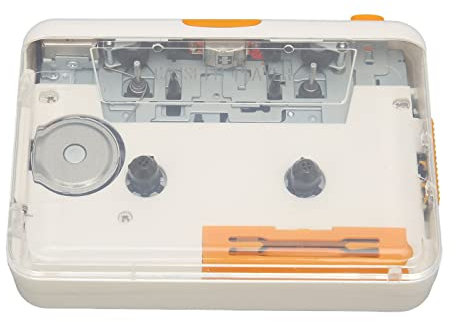 USB-Kassettenkonverter, Tragbarer Plug-and-Play-MP3-Musikkassettenspieler mit Kopfhörer für PC für Heimbüro, Reisen und Camping