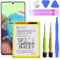 Galaxy A71 4G Akku,[5700mAh] (𝟮𝟬𝟮4 𝗡𝗲𝘄 𝗨𝗽𝗴𝗿𝗮𝗱𝗲𝗱) Upgraded 4G SM-A715F, 4500mAh Li-Polymer Ersatzakku für Galaxy A71 EB-BA715ABY