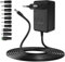 Gonew21 Adaptateur Secteur Alimentation 12V - Adaptateur AC/DC 2M Fil 10 Fiches, Universel Chargeur 12V 2A 24W Sortie, Entrée AC/DC Adapter 200-240V 50-60HZ, pour Bande LED, Routeurs et Autres(~2A)