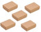 FRCOLOR 5 Stück Boxen Verpackungsboxen Kraftpapier Schmuckschatullen Ringboxen Aus Pappe Mit Schwamm Ohrringboxen Kleine Schmuckschatullen Aus Pappe