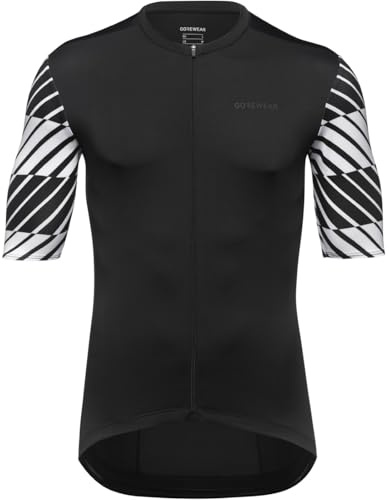 Gore WEAR Herren Swiftride Optical Trikot, Black/White, XXL EU