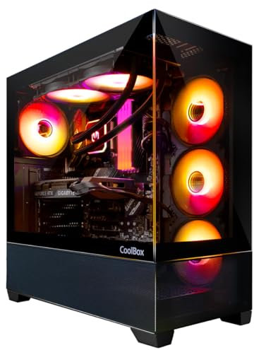DeepGaming Dominion - PC Gaming (Intel Core i9-14900F, 32GB RAM DDR5, SSD 1TB PCIe 4.0, NVIDIA GeForce RTX 5070 12GB GDDR7, Windows 11 Pro) Ordenador Sobremesa Gaming
