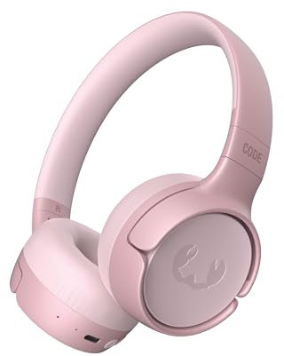 Fresh 'n Rebel Code Fuse, cuffie Bluetooth on-Ear, senza fili, 30 ore di riproduzione con microfono e assistente vocale, controllo volume e tasti riproduzione/pausa, pieghevole (Rosa pastello)