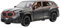 YCNXEB Miniatur Modelle 1 32 Für BMW XM SUV Legierung Modell Auto Diecast Metall Off-Road Fahrzeug Sound & Licht Sammlerstücke Geburtstag Geschenke Originalgetreue Nachbildung(Schwarz)