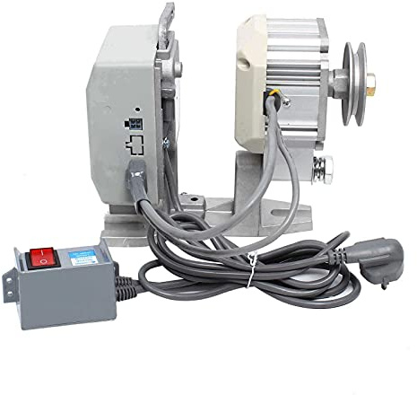 BAOCHADA Nähmaschinenmotor, 550W 220V Industrie Nähmaschine Brushless Motor mit LED-Display,200-6000 U/min, Industrieller Energiesparender Servomotor für Industrienähmaschinen Bürstenloser