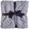 Nobby Fleece Plaid SUPER SOFT hellgrau S 60 x 85 cm