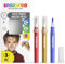 Snazaroo 1180140 Kinderschminke, Schminkstift mit Pinselspitze, 3 Farben Set Abenteuer, rot/gold/blau