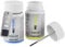 MG PRIME Autolack Lackstift Set für BMW 302 Madeiraviolett Metallic/Fliederschwarz Metallic Basislack Klarlack je 50ml