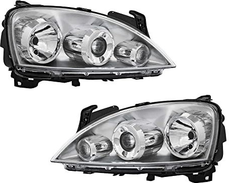 Halogen Scheinwerfer Set links & rechts Hauptscheinwerfer Frontscheinwerfer H7 für Model Corsa C F08 F68