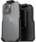 Encased Protective Clear Case with Clip - Designed for iPhone 13 Mini (2021) Transparent Phone Case with Belt Holster