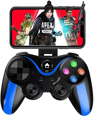 arVin Wireless Game Controller für iPhone/Android, Mobile Gaming Gamepad mit Joystick für Samsung Galaxy, Xiaomi, Oppo, Vivo, Huawei, OnePlus Realme, Motorola-COD, Apex Legends, Genshin Impact