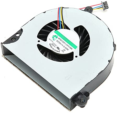 Ventilateur de Refroidissement pour Ordinateur Portable EliteBook/8560p/8570p/ProBook/6560B/6565B/6570B, Ventilateur de Refroidissement du Processeur à 4 Broches, Ventilateur de PC en Aluminium Durabl