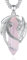 CELESTIA Versilbert Drachen Kette Damen mit Rosenquarz Stein Edelstein Anhänger Heilkristalle Kette Rosa Kristall Halskette Gothic Schmuck Fantasie Geschenke für Frauen Freundin