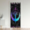 richhome Leben Baum Tür Vorhang Geschenk, Böhmische Mond Tür Vorhang Schlafzimmer Dekor, Star Galaxy Constellation Aquarell Blackout Vorhang 1 Panel 86x203