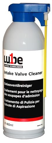 Lube1 Intake Valve Cleaner 400 ml I Ventil Reiniger für Einlassventile mit Direkteinspritzung I Hohe Lösekraft, rasche Wirkung I Einfache Anwendung
