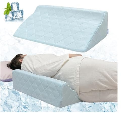 NEPPT Keilkissen für Senioren, Seitenschlafen, nach Operationen, Keilkissen, Dekubitusdruckentlastung, Neigungskissen, Patienten, Drehkeile für Bettpositionierung, Erwachsene, Dreieckskissen für