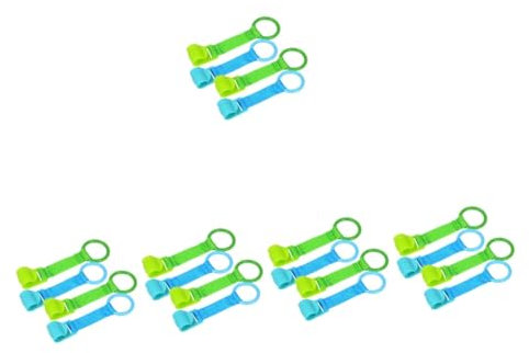 VICASKY 20 STK Laufgitter-handzugring Babybetten Krippe Für Tragbares Babybett Babypuppenbett Kleinkinderbett -laufstall Ringgriff Für Kleinkinderständer -zugring Kunststoff