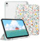 Fintie Funda para iPad 11ª Generación 2025 de 11 Pulgadas (Chip A16), iPad 10ª Generación de 10.9 Pulgadas (2022) - Funda Antichoque y Soporte para Lápiz, Auto-Reposo/Activación,Flor de Primavera